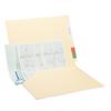 14-pt Diagonal-Cut Full Pocket End-Tab Folder, 9-1/2&#34; x 12-1/4&#34;, 50/Box