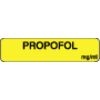 Syringe Label, 1-1/4&#34; W x 5/16&#34; H, 500/Roll
