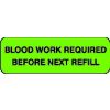 Medication Instruction Label, 1-1/2&#34; W x 1/2&#34; H, 500/Roll